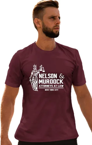 Vista 2 de Go All Out Camiseta para adultos de Nelson and Murdock Attorneys at Law