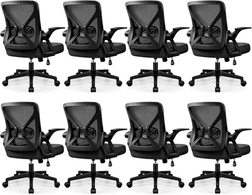 Vista 12 de FelixKing Silla de Oficina - Silla de Escritorio Ergonómica de Malla Transpirable con Ruedas y Soporte Lumbar, Sillas de Oficina para el Hogar