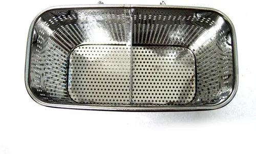 Vista 5 de Soporte para utensilios de cocina de acero inoxidable (cuadrado mediano) para palillos para lavavajillas