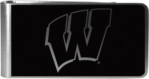 Vista 22 de Siskiyou Sports NCAA Unisex Black and Steel Money Clip