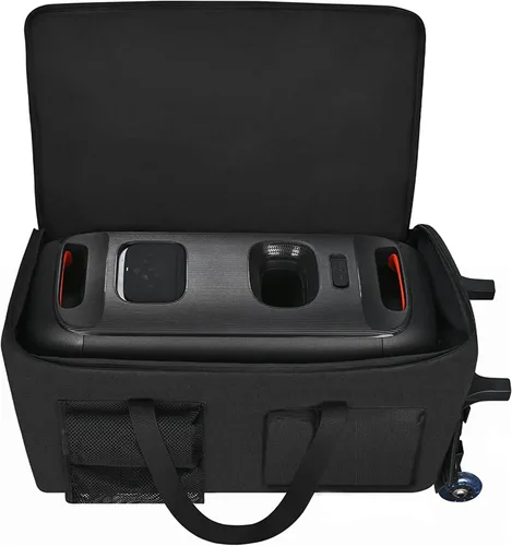 Vista 3 de Funda de viaje para PartyBox Club 120 altavoz portátil de fiesta, bolsa de carrito compatible con PartyBox Club 110 y accesorios-transporte portátil