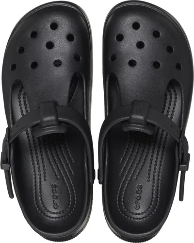 Vista 4 de Crocs Zuecos clásicos Mary Jane para mujer Negro