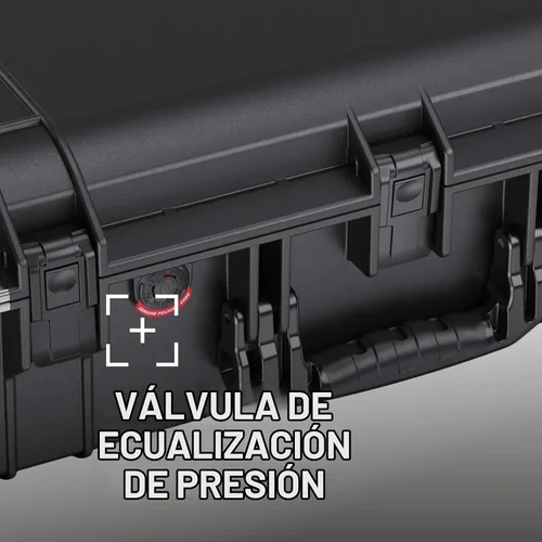 Vista 10 de Pelican Aire 1555 Estuche con espuma - Negro