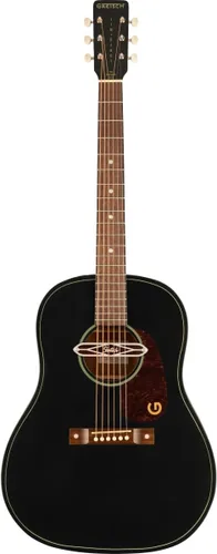 Vista 2 de Gretsch Jim Dandy Series DELTOLUXE DREADNOUGHT - Guitarra acústica, color negro