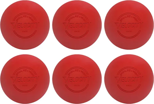 Vista 21 de Pelotas de lacrosse Velocity - 1, 2, 3, 6, 12, 18, 24, 36, 60 y 120 paquetes - para práctica, tamaño oficial aprobado por la NFHS y la universidad