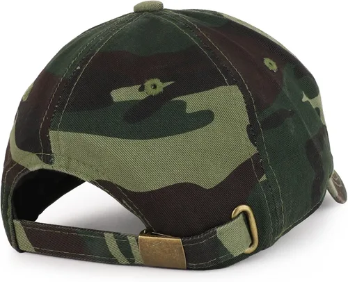Vista 2 de Trendy Apparel Shop Caterpillar - Gorro bordado suave 100% algodón cepillado