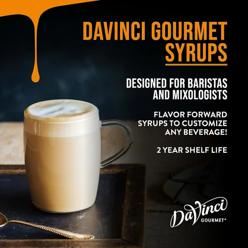 Vista 6 de DaVinci Gourmet Classic Butterscotch Jarabe, 25.4 onzas líquidas (paquete de 4)