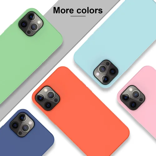 Vista 8 de Funda de silicón para iPhone 12 de 6.1 pulgadas e iPhone 12 Pro Max de 6.7 pulgadas