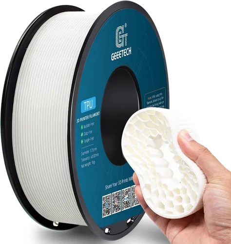 Vista 31 de Geeetech - Filamento PLA de 0.07 pulgadas, filamento de seda de bicolor, consumo dicromático de coextrusión brillante, 2.2 libras, 1 carrete