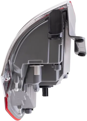 Vista 6 de Brock Conjunto de luz trasera lateral del conductor de repuesto con bisel cromado compatible con Grand Cherokee Laredo/Limited/Overland/Summit