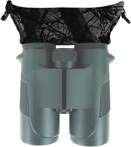 Vista 10 de Bino Bandit - Protector ocular binocular resistente al agua para bloquear el deslumbramiento y reducir la fatiga ocular, camuflaje alpino de montaña