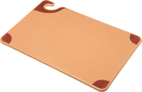Vista 12 de San Jamar Saf-T-Grip Co-Polymer colección de tabla de cortar, Azul, 1