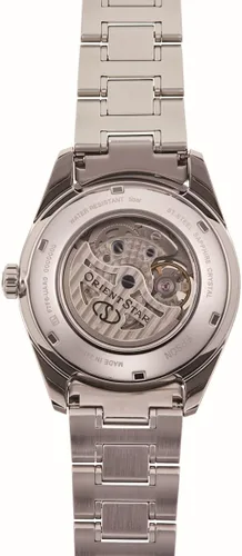 Vista 2 de ORIENT STAR Reloj automático clásico con esfera azul RE-HJ0002L para hombre, Azul, Deportes