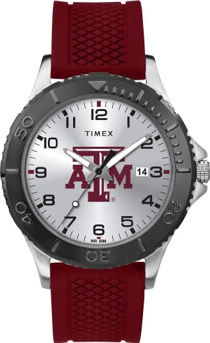 Vista 17 de Timex Tribute Men's Collegiate Gamer 42mm Watch – Georgia Bulldogs with Black Silicone Strap