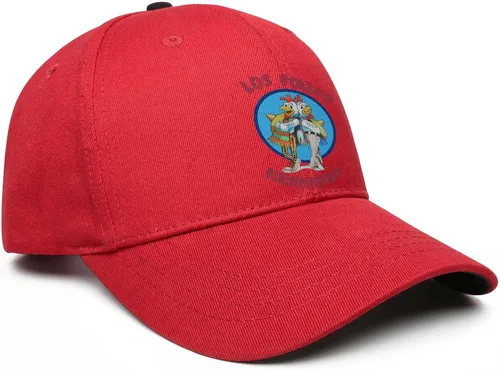 Vista 3 de EDUMOFI Breaking Hat Bad Cap Los Pollos Hermanos - Gorra de béisbol con logotipo de retrato y espalda