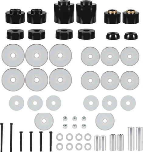 Vista 8 de Kit de buje de montaje de carrocería para Ford F-150 F-250 F-350 1980-1998 2WD 4WD Montajes de cabina de carrocería de poliuretano y mangas de acero