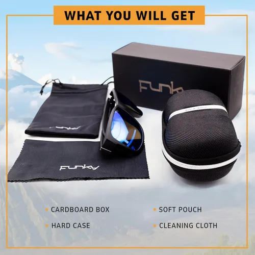 Vista 2 de Shadez FS Classic Polarized Sunglasses for Men, UV400 Protection, Polycarbonate Frame, Stainless Steel Hinges