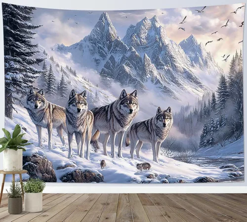 Vista 30 de HVEST Tapiz de mariposa para decoración de habitación, mariposas azules de fantasía en cielo estrellado, tapiz para colgar en la pared, tapiz negro
