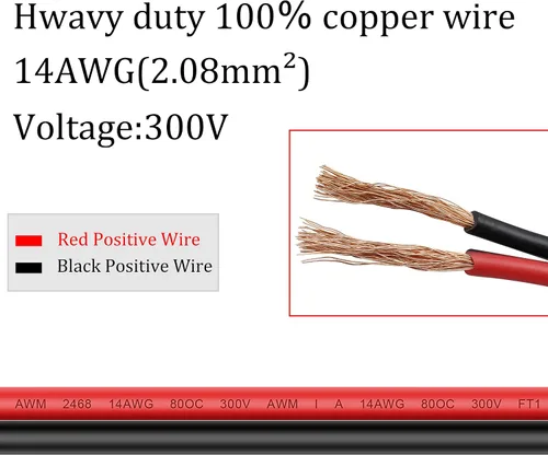 Vista 8 de Cable adaptador SAE a CC de 14 AWG, enchufe SAE a CC, cables de conector macho de 0.2 in x 0.1 in con adaptador de polaridad inversa SAE