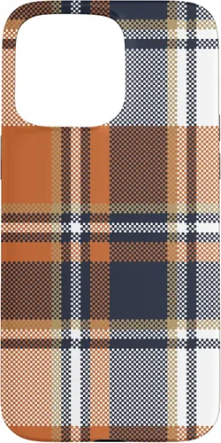 Vista 27 de Funda para iPhone 13 Pro, color azul marino, Halloween, otoño, calabazas