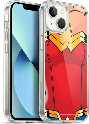 Vista 151 de Head Case Designs Funda de gel suave con licencia oficial de Wonder Woman DC Comics Classic Logos compatible con Apple iPhone 7 Plus/iPhone 8 Plus