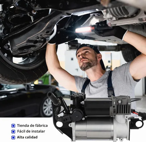 Vista 5 de Reemplazo de la bomba del compresor de la suspensión del aire para AUDI Q7 4L0698007A 2007-2014