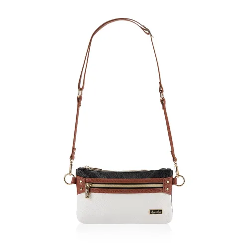 Vista 2 de Itzy Ritzy Boss Pouch - Bolsa de muñeca y bolsa para cinturón incluye bandolera y correa para la muñeca cuenta con 6 ranuras para tarjetas y 2