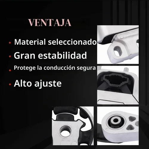 Vista 8 de Kit de 5 piezas de soporte de motor y transmisión para Jetta 2.0L 2005-2010 Beetle 2.5L 2006-2014 Golf 2.5L 2012-2014 Passat 2006-2009 Rabbit