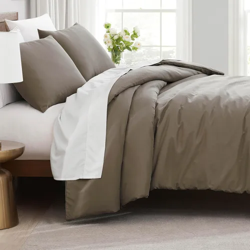 Vista 11 de Southshore Fine Living, Inc. Juego de funda de edredón tamaño extra grande individual/XL, ropa de cama de microfibra cepillada premium de fácil