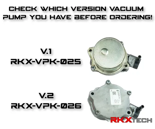 Vista 3 de RKX Kit de juntas de reconstrucción de bomba de vacío compatible con Jaguar y Land Rover 5.0L V8 3.0L V6 LR4 RR (V.1)