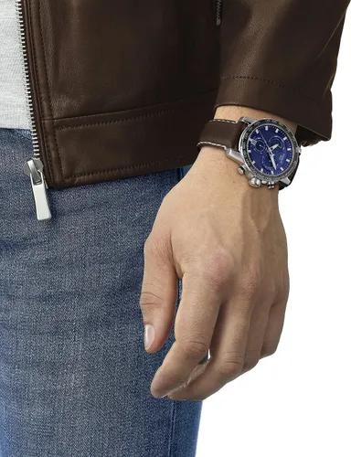 Vista 3 de Tissot Men's Supersport Chro Qua 316L Stainless Steel case Swiss Quartz