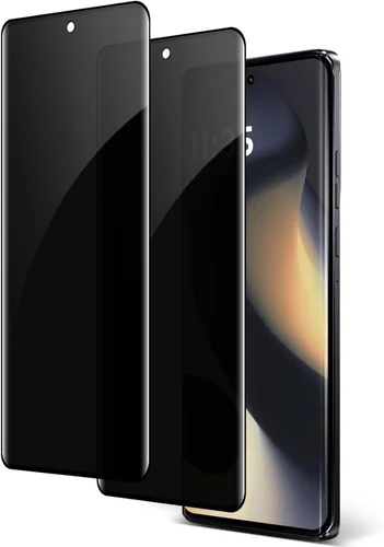 Vista 9 de Protector de pantalla de privacidad para Galaxy Note 8, película flexible autoreparable con cobertura adhesiva completa, compatible con fundas