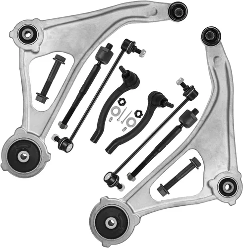 Vista 26 de Detroit Axle - Kit de brazos de control de extremo de 8 piezas para Toyota 2001-2003 Highlander 2002-2003 Camry Lexus ES300, 2 conjuntos de brazos