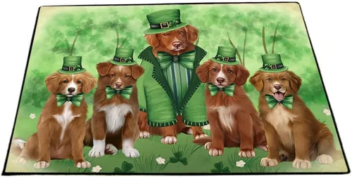 Vista 18 de Doggie of the Day Nova Scotia Duck Tolling Retriever Dogs Floor Mat - 4th of July Independence Day - Best Dog Doormat - Protector Decor - Unique