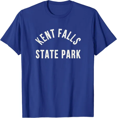 Vista 21 de Kent Falls State Park Connecticut Arch CT Camiseta, Azul