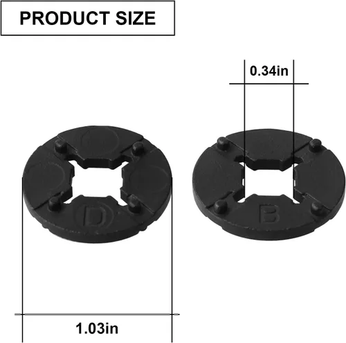 Vista 2 de 692496002 Adaptador de cuchilla para Ridgid JobMax Multi-Tool R8223404 y compatible con Ryobi, MT100, MT100G, PSL1MT01, NT1MT, P570, P343