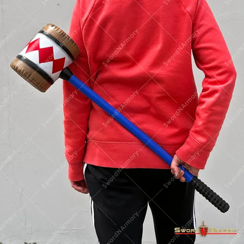 Vista 9 de Harley Quinn - Disfraz de martillo de espuma de villano, pelicula, cómic, cosplay