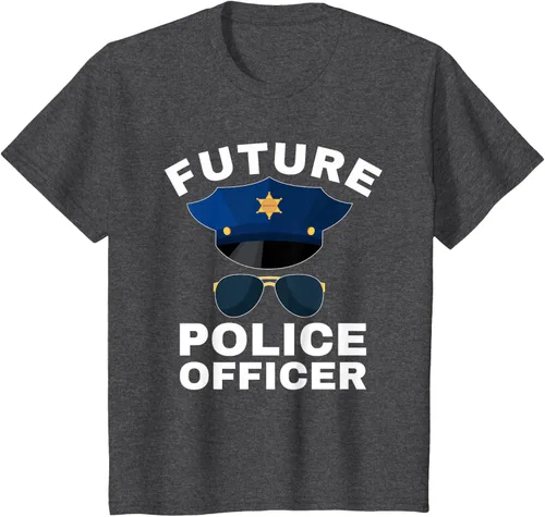 Vista 21 de Camiseta de policía para niños con texto en inglés «Proud Cop Dad»