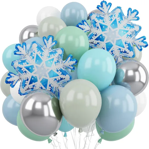Vista 15 de Globos de fútbol, globos de látex blanco y negro de 12 pulgadas con balón de fútbol de 22 pulgadas, globo de aluminio 4D para niños, decoración