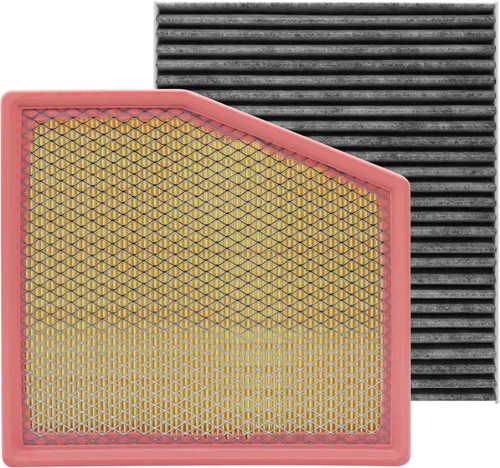 Vista 80 de Filtro de aire de cabina de motor de peine para Hyundai Accent 1.6L L4 2017 2016 2015 2014 2013 2012 Gris carbón