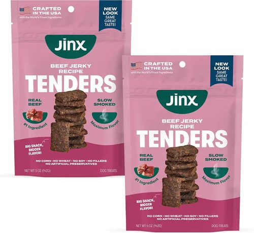 Vista 16 de Jinx Tenders, Golosinas suaves y masticables para perros, pollo, 5 onzas