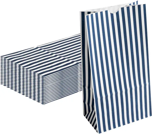 Vista 23 de Restaurantware Bag Tek - Bolsas de papel de 2 libras, 100 bolsas de almuerzo desechables, pequeñas para almuerzos, sándwiches y aperitivos, bolsas
