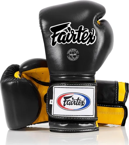 Vista 6 de Fairtex BGV9 Muay para boxeadores profesionales y entrenadores Guante de estilo mexicano para golpeadores duros Guantes MMA para artes marciales