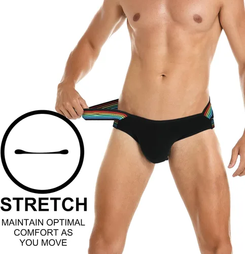 Vista 50 de SKYSPER Jock Strap Athletic Supporter para hombres Sexy Jockstrap Ropa interior masculina