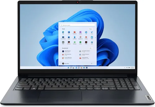 Vista 3 de Lenovo Ideapad 1 Laptop FHD de 15.6 pulgadas, AMD R3 7320U (Beat i5-1035G1), 8 GB de RAM DDR5, SSD de 256 GB, gráficos integrados, HDMI, Windows 11