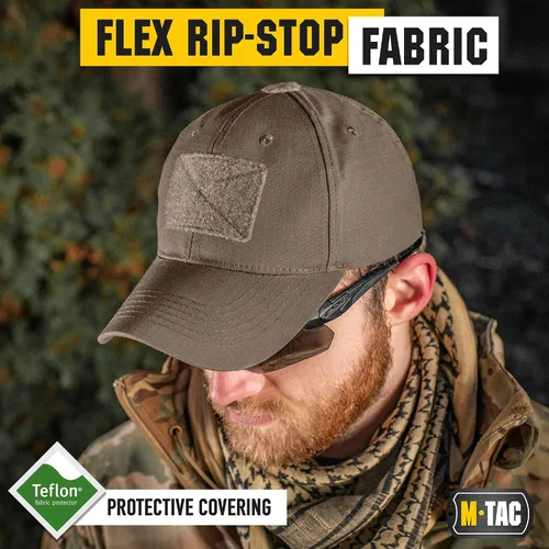 Vista 9 de M-Tac Sombrero de operador, gorra de béisbol táctica, sombrero de parche de estilo militar para hombres y mujeres