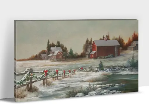 Vista 22 de Arte de pared de granja - Lienzo de arte de pared de margaritas con cita de Jesús, Hoy elijo fe, esperanza, amor, paz, alegría, pintura de flores