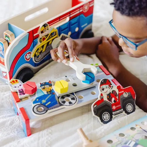 Vista 9 de Melissa & Doug PAW Patrol Match & Build Mission Cruiser - Certificado FSC