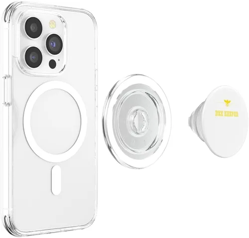 Vista 4 de Certified Natural Bee Keeper PopSockets MagSafe PopGrip for iPhone