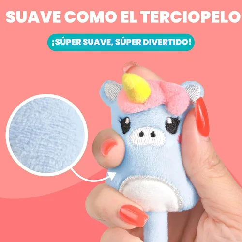 Vista 2 de BUNMO, Squishy Scribblers - Bolígrafos geniales, bonitos, Kawaii, esponjosos, para niños, niñas y adolescentes